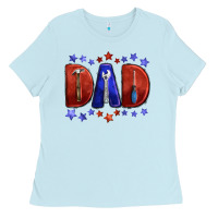 Baby Blue tools for dad Ladies Tee - BarkalooDesign