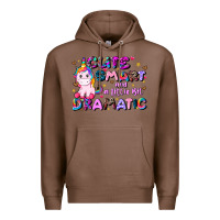Chestnut cute smart and a little bit dramatic Premium Hoodie - JahusDesignShop