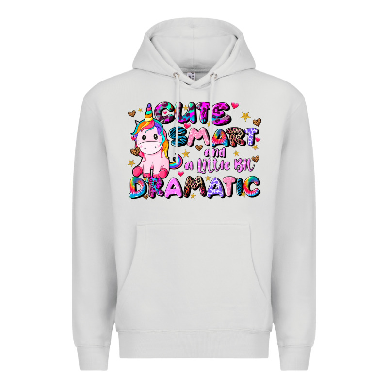 Cute Smart And A Little Bit Dramatic Premium Hoodie by JahusDesignShop | Teevron