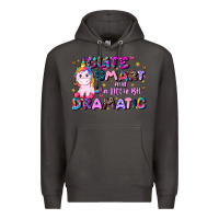 Smoke cute smart and a little bit dramatic Premium Hoodie - JahusDesignShop