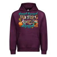Mauve Wine stressed depressed pumpkin spice obsessed Urban Hoodie - AdoDesignShop