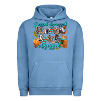 Pigment Pebble Blue stressed depressed pumpkin spice obsessed Urban Hoodie - AdoDesignShop