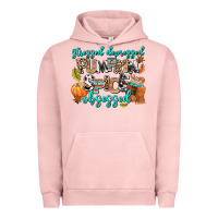 Pigment Salmon stressed depressed pumpkin spice obsessed Urban Hoodie - AdoDesignShop