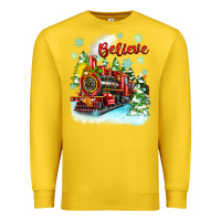 Lemon christmas polar express believe Premium Sweatshirt - Zillion Design Studio