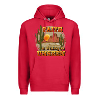 Cardinal faith is trusting the unseen Premium Hoodie - JahusDesignShop