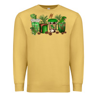Antique Gold t  rex coffee cups Premium Sweatshirt - texasbilliewilder