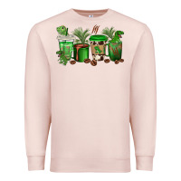 Pale Pink t  rex coffee cups Premium Sweatshirt - texasbilliewilder
