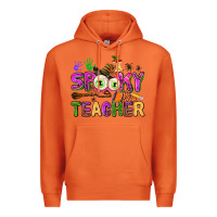 Carrot spooky teacher Premium Hoodie - AdoDesignShop