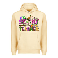 Pina Colada spooky teacher Premium Hoodie - AdoDesignShop