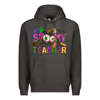 Smoke spooky teacher Premium Hoodie - AdoDesignShop