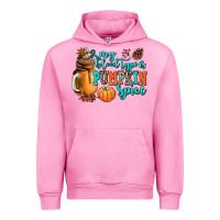 Fuchsia Pink my blood type is pumpkin spice Urban Hoodie - AdoDesignShop
