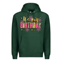 Sports Green it's my birthday Premium Hoodie - JahusDesignShop