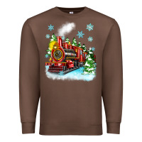 Chestnut christmas polar express Premium Sweatshirt - Zillion Design Studio
