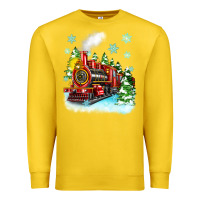 Lemon christmas polar express Premium Sweatshirt - Zillion Design Studio