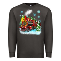 Smoke christmas polar express Premium Sweatshirt - Zillion Design Studio
