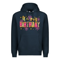 Navy it's my birthday Premium Hoodie - JahusDesignShop