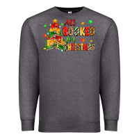 Charcoal Heather all booked for christmas Premium Sweatshirt - Zillion Design Studio