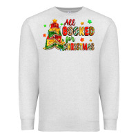 Oatmeal Heather all booked for christmas Premium Sweatshirt - Zillion Design Studio