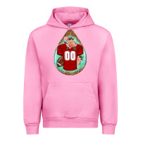Fuchsia Pink american football and western roses teardrop Urban Hoodie - BundleAndBundleShop