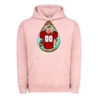 Pigment Salmon american football and western roses teardrop Urban Hoodie - BundleAndBundleShop