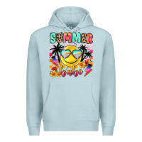 Blue Mist summer babe Premium Hoodie - JahusDesignShop