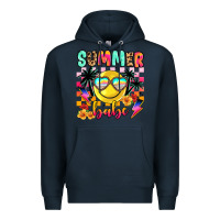 Navy summer babe Premium Hoodie - JahusDesignShop