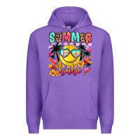 Purple summer babe Premium Hoodie - JahusDesignShop