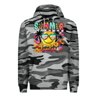 Slate Camo summer babe Premium Hoodie - JahusDesignShop