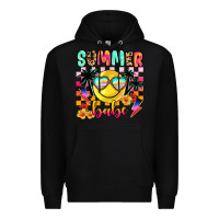 Black summer babe Premium Hoodie - JahusDesignShop