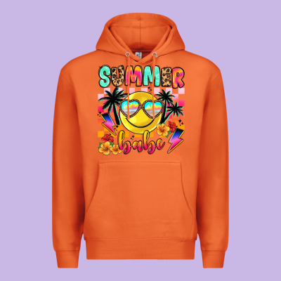 Summer Babe Premium Hoodie Designed By Jahusdesignshop