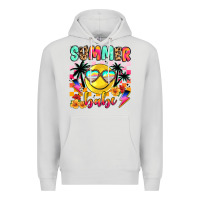 Dove Grey summer babe Premium Hoodie - JahusDesignShop