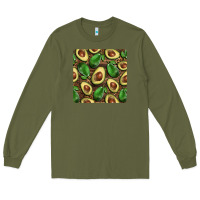 Army Green avocados with wood and leopard background mug  coaster Long Sleeve Tee - BarkalooDesign