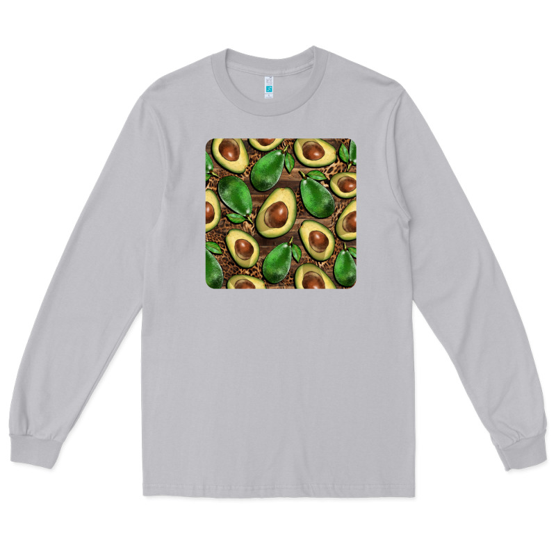 Avocados With Wood And Leopard Background Mug  Coaster Long Sleeve Tee by BarkalooDesign | Teevron