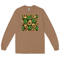 Toasted Coconut avocados with wood and leopard background mug  coaster Long Sleeve Tee - BarkalooDesign