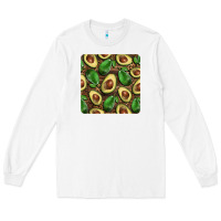 White avocados with wood and leopard background mug  coaster Long Sleeve Tee - BarkalooDesign
