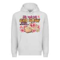 Dove Grey his mercies are new every morning lamentations 3 2 Premium Hoodie - JahusDesignShop