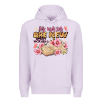 Lilac his mercies are new every morning lamentations 3 2 Premium Hoodie - JahusDesignShop