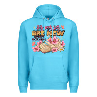 Ocean Blue his mercies are new every morning lamentations 3 2 Premium Hoodie - JahusDesignShop