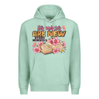 Seafoam his mercies are new every morning lamentations 3 2 Premium Hoodie - JahusDesignShop