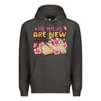 Smoke his mercies are new every morning lamentations 3 2 Premium Hoodie - JahusDesignShop