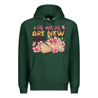 Sports Green his mercies are new every morning lamentations 3 2 Premium Hoodie - JahusDesignShop