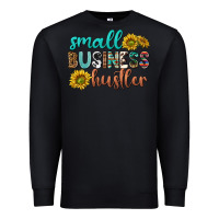 Black small business hustler Premium Sweatshirt - texasbilliewilder
