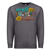 Charcoal Heather small business hustler Premium Sweatshirt - texasbilliewilder