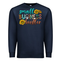 Navy small business hustler Premium Sweatshirt - texasbilliewilder