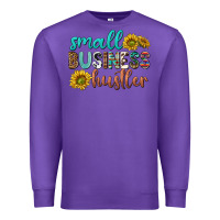 Purple small business hustler Premium Sweatshirt - texasbilliewilder