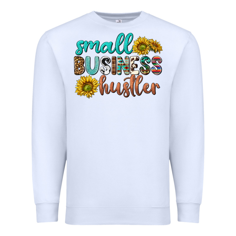 Small Business Hustler Premium Sweatshirt by texasbilliewilder | Teevron