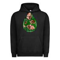 Pigment Black american football and western roses teardrop Urban Hoodie - BundleAndBundleShop