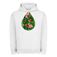Pigment Lunar Rock american football and western roses teardrop Urban Hoodie - BundleAndBundleShop