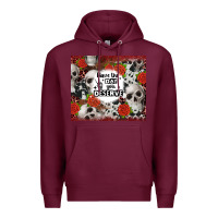 Have The Day You Deserve Skull And Rose Premium Hoodie | Teevron