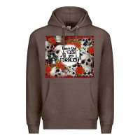 Coffee have the day you deserve skull and rose Premium Hoodie - JahusDesignShop